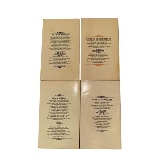 Grace Livingston Hill Lot of 4 Vintage Romance Paperbacks Head Of The House - Picture 3 of 6